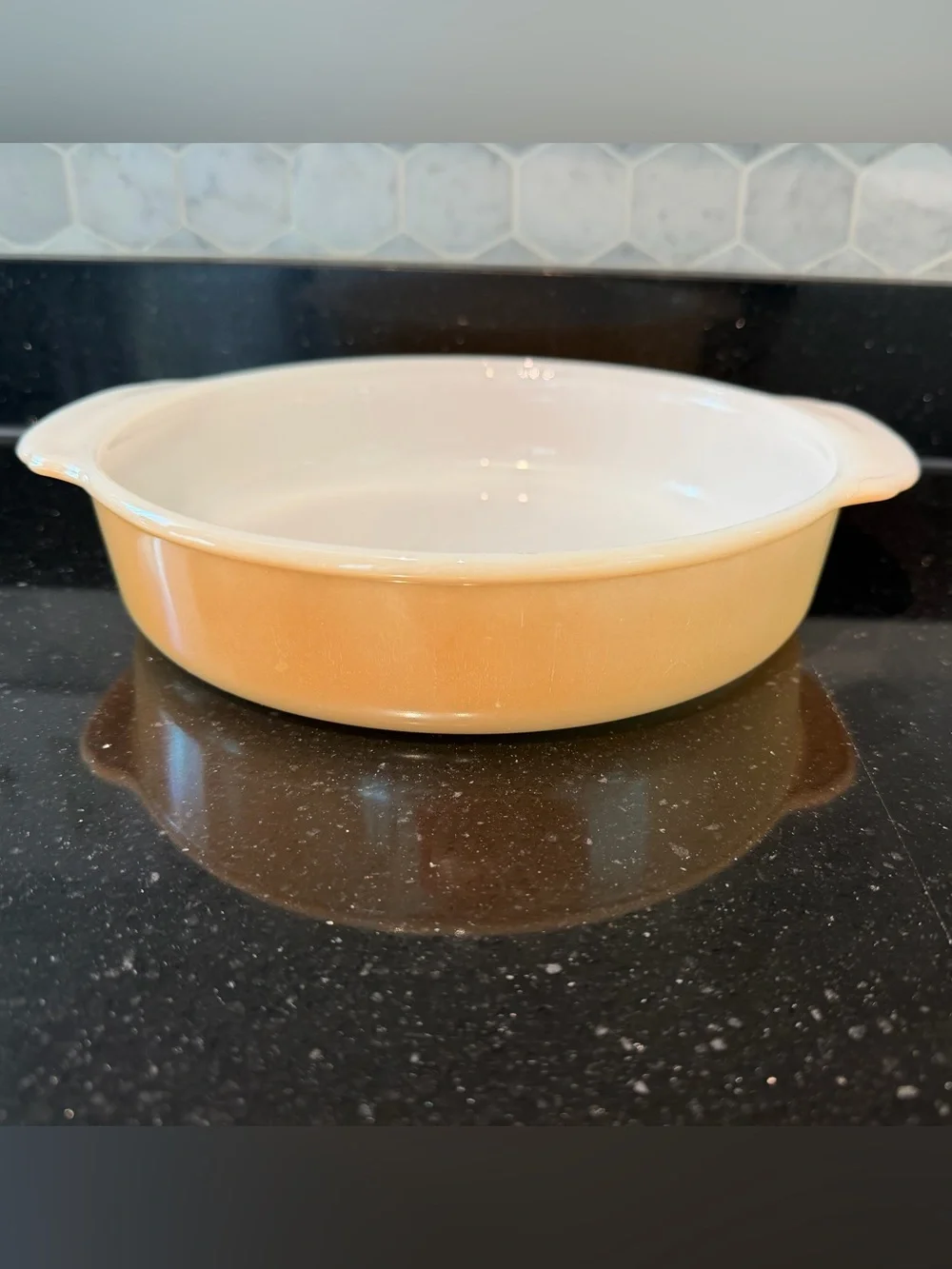 Vintage Fire-King Peach Lustre 8